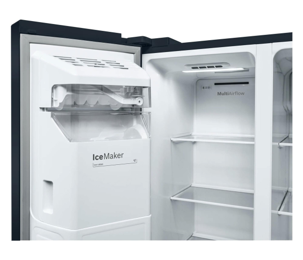Lodówka Bosch KAD93ABEP Side by Side PerfectFit No Frost 178,7cm Czarna Dystrybutor Kostkarka 562L - 1224629 - zdjęcie 7